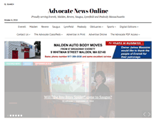 Tablet Screenshot of advocatenews.net